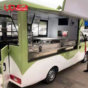 Chariot de supermarché électrique, <span class=keywords><strong>Mobile</strong></span>, pour café, crème glacée, camion Taco, restauration rapide, vente en gros - Product Image 4
