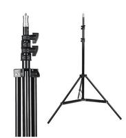 Trépied de selfie en gros d'usine 1,6 m/2,1 m, trépied réglable en aluminium pour support d'éclairage