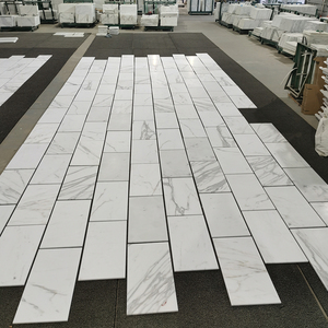 Mármol Blanco Calacatta Goldtop Stone OEM/ODM, Venta Caliente, Pulido, Impermeable, para Pisos y Escaleras de Hoteles Modernos - Product Image 2
