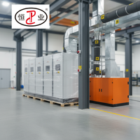 Gabinete de Control Eléctrico PLC de Bajo Voltaje 380V para Interiores, Panel de Distribución de Energía para Calentadores Industriales, Clasificación IP54