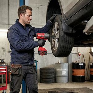 Obeng Impack Tanpa Kabel Terbaik 1500Nm 1/2 Inch Square Drive 18V Brushless DIY 3400rpm Milwauke Electric Torque Power Wrenches - Product Image 6