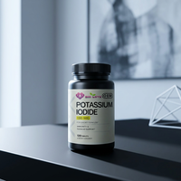 Formule Scientifique 60 Comprimés d'Iodure de Potassium pour Adultes – Soutien Naturel à Faible Teneur en Sucre pour la Thyroïde – Complément Quotidien Essentiel