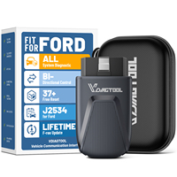 Herramienta de Diagnóstico VDIAGTOOL D502 para Autos, Escáner de Sistema Completo para Ford Ranger, Herramienta de Programación de ECU J2534 con Más de 37 Funciones de Reinicio