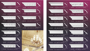 <span class=keywords><strong>Corniche</strong></span> de plafond pour <span class=keywords><strong>restaurant</strong></span> en polyuréthane gaufré européen, série A161, légère et facile à installer, directement de l'usine - Product Image 5