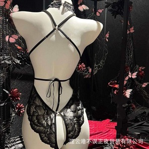 Body de encaje sexy para mujer, perfecto para lencería erótica nocturna, seductor y atractivo, sin necesidad de quitarlo. - Product Image 4