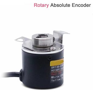 Codificador Rotatorio Absoluto RNOWIU6F0, Eje Hueco de 8 mm, Salida Analógica de 5-24 V, Cables 485A 485B ZR - Product Image 3