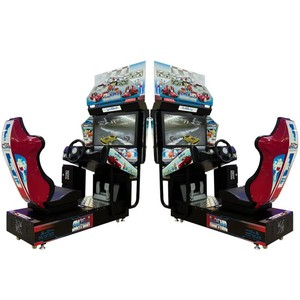 Máy Trò chơi đua xe hạnh phúc vô lăng trôi 26inch bán funspace mới đến máy trò chơi đua xe nhiều người chơi - Product Image 2