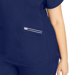 Summer Hot Sale Wholesale Custom Lightweight Medical Scrub <b>Set</b> Comfortable Women's <b>Doctor</b> Nurse Medical Scrub <b>Set</b> - Product Image 5