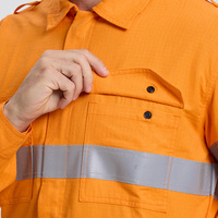 Vêtements de travail de mine de charbon à haute visibilité salopette minière vêtements à arc ignifuges uniformes CAT2