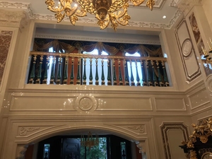 Le garde-corps en aluminium d'art d'escalier en aluminium le plus vendu au Moyen-Orient. Garde-corps en cuivre. Main courante en cuivre - Product Image 4