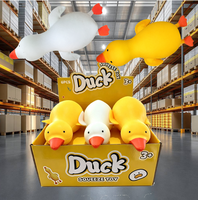 Squishy géant en forme de canard 36*16.5cm, à remontée lente, jouet anti-stress pour enfants, cadeaux d'anniversaire, cadeaux de fête, jouet pour soulager l'anxiété