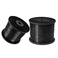 Fil de support pour rideau d'ombrage de serre, filet d'ombrage en polyester anti-UV avec ligne de traction pour serre agricole