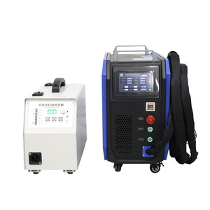 Machine de soudage laser portative 4-en-1 certifiée CE 1500W, intégrant fonctions de soudage, découpe, nettoyage et décapage de la rouille pour le traitement des pièces métalliques - Product Image 5