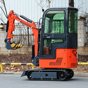 Excavadora de cadenas avanzada de 1.2 toneladas con componentes: motor y rodamientos HT10, alta potencia de excavación para diversas aplicaciones, bajo costo. - Product Image 1