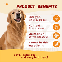 En stock – Complément nutritionnel quotidien tout-en-un pour chien – Multivitamines 8-en-1 sous forme de friandises à mâcher pour la santé de la peau, du pelage, des articulations et du cœur – OEM