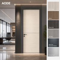 Portes de chambre d'hôtel AODE Luxury Alu-Wood, portes en composite aluminium-bois insonorisées de qualité supérieure pour projets de villas et de complexes haut de gamme