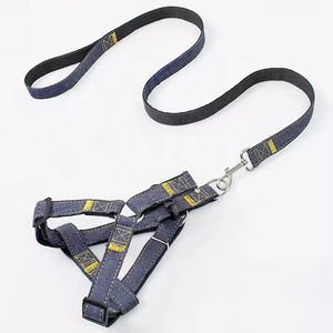 JANYO Nuevo Diseño Contraste Color Denim Cuerda Perro Correa - Product Image 4