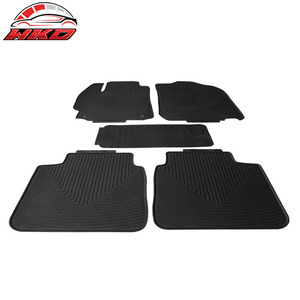 Tapis de sol de voiture en latex robuste, 5 pièces, style OEM, imperméables, pour Toyota Camry 2012-2017, avant et arrière - Product Image 2