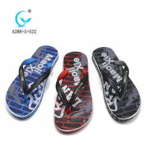 New Design Personalized Rubber Pvc Pu Chappals <strong>Boy</strong> Home Shoes Beach slippers Men <strong>Flip</strong> <strong>Flops</strong> - Product Image 6