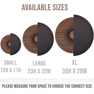 Décoration murale 3D bohème en bois sculpté à la main soleil et lune sculpture d'art <span class=keywords><strong>mural</strong></span> en bois abstrait pour la décoration intérieure - Product Image 6