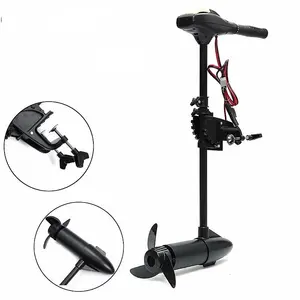 Moteur solaire hors-bord électrique Marin 60lbs 12V 10 KM/H, pour bateau d'assaut gonflable, pêche, Kayak, canoë, canot