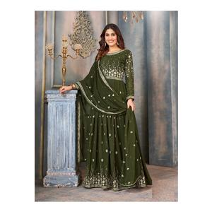 Alta calidad Georgette bordado trabajo Salwar Kameez traje indio y paquistaní ropa de proveedor indio - Product Image 1