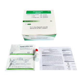 DEEPBLUE Prueba de Diagnóstico Médico para Uso Doméstico, Prueba de Anticuerpos contra el VIH 1/2, Manual OEM, Certificado CE, Prueba de 15 Minutos, Precio de Fábrica - Product Image 4