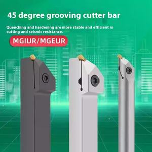 CNC <span class=keywords><strong>45</strong></span> درجة ED طرف مزدوج الرأس أداة تحول القطر الخارجي تراجع الأخدود الضحلة الأخدود التنميط شريط OEM - Product Image 5