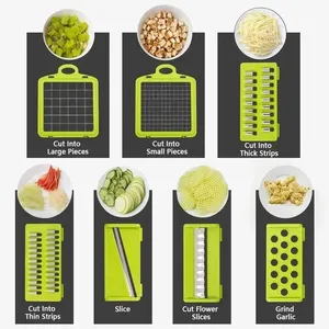 Home Kitchen Multifunctional <b>Vegetable</b> Cutter Portable and Easy to Clean Silk Cutter Eraser Slicerslicer Slicer and Slicer - Product Image 5