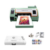 Mesin Printer DTF Lancelot M1630 Kaos Pink, Mesin Cetak DTF L1800 Xp600 I3200, Printer Pakaian DTF A3 A4