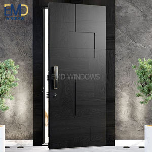 Portes d'entrée extérieures en aluminium pour la maison avec arche - Product Image 1