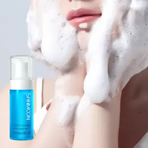 Schiuma per la pulizia del viso con un buon effetto di idratazione schiuma detergente profonda delicata e innocua adatta a tutti i tipi di pelle