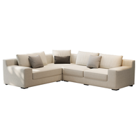 Ensemble de canapés et fauteuils floraux modernes nordiques, canapé décontracté pour salon, ensemble de canapés rembourrés en tissu de lin pour appartement et balcon