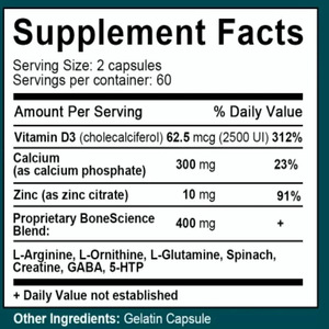 Berberine Ceylon Kaneel Chroom Capsules, 60 stuks, Vegetarische Capsules met Berberine Ceylon Kaneel Chroom, 3000mg per portie - Product Image 4