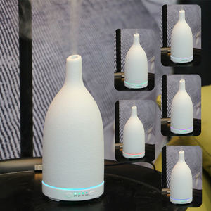 Luxe Etherische Olie Keramische Geurverspreider Steen Houtnerf 100Ml Diffusers - Product Image 2