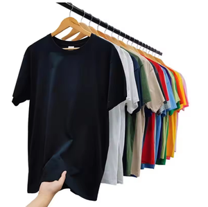 เสื้อยืดเปล่าผ้าฝ้าย 100% เสื้อผ้าผู้ชาย เสื้อยืดผู้ชาย เสื้อยืดเด็ก เสื้อยืดเรียบๆ ขายส่ง - Product Image 3