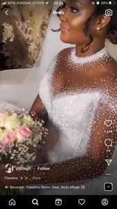 S1277Q 2026 New Luxury Beaded Tube <b>Top</b> Sexy Bride <b>Wedding</b> Fashion Satin Fishtail Tail <b>Wedding</b> Dress - Product Image 3