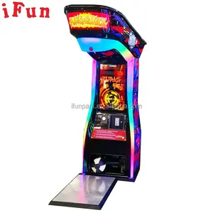 Jogo de arcade interno de boxe e chute, operado por moeda, para zona de jogo, máquina de jogo de boxe