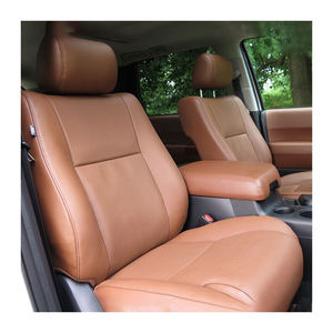 Housses de siège sur mesure pour Toyota Sequoia Platinum 2013-2021, 3 rangées, 6, 7 ou 8 sièges, ensemble complet, cuir de qualité supérieure - Product Image 1