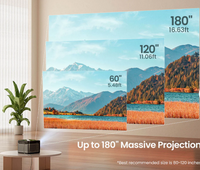 Projecteur laser ultra-lumineux Dangbei Mars ALPD UHD 2100 lumens ISO 1+8 Go 4k Beamer avec Netflix natif