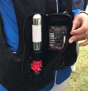 Cartucho de CO2 de Alta Calidad de 60CC 45G 12 Gramos con 1/2-20UNF 5/8-18UNF, Cilindros de Gas de Acero Populares para Airbags de Equitación - Product Image 3