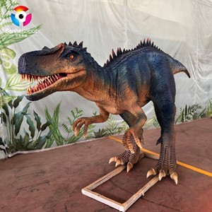 Escultura de <span class=keywords><strong>Dinosaurio</strong></span> Allosaurus de Tamaño Real Personalizada de 5 Metros, <span class=keywords><strong>Dinosaurio</strong></span> Animatrónico de Silicona Altamente Realista para Decoración de Museos - Product Image 1