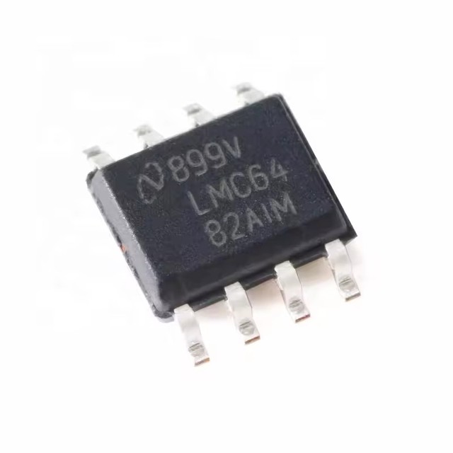 LMC6482AIMX New Original Dual-channel Rail-to-rail Operational Amplifier IC Chip Electronic Components Ruijiaxin Brand SOIC8