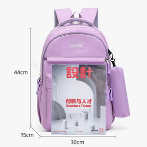 Sac à dos <span class=keywords><strong>pour</strong></span> ordinateur portable de grande capacité personnalisé en gros <span class=keywords><strong>pour</strong></span> adolescents, sacs d'école, USB, imperméable, fermeture éclair, polyester <span class=keywords><strong>pour</strong></span> l'école, le <span class=keywords><strong>collège</strong></span> - Product Image 5