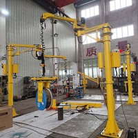 Palans électriques industriels à chaîne, grue à flèche monopale, équilibreur, pince de préhension 300 kg, manutention de cartons, capteur, 8 m/min, acier, AC220V 50Hz, CE