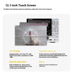 Siglent High-Resolution 4-Channel Oscilloscope SDS6034/6054/6104/6204 H10/12 Pro for Professional for Test Instruments - Product Image 5