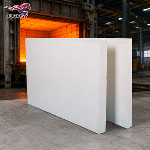 Panneau en silicate <span class=keywords><strong>de</strong></span> <span class=keywords><strong>calcium</strong></span> industriel <span class=keywords><strong>de</strong></span> 25 à 100 mm, haute densité, ignifuge, pour la doublure des fours et des fours à haute température - Product Image 1