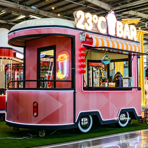 รถขายอาหารเคลื่อนที่ไฟฟ้า ZOWN ดีไซน์โดดเด่น ปรับแต่งสีและขนาดได้ หรูหรา ทันสมัย เหมาะสำหรับขายอาหารข้างทาง กาแฟ และของว่าง - Product Image 1