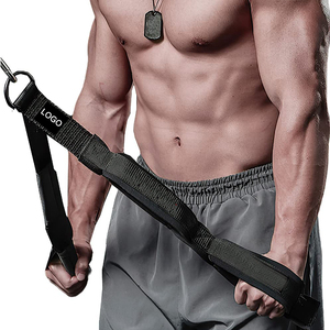 Accessoires d'entraînement de <span class=keywords><strong>musculation</strong></span> de haute qualité, cordes <span class=keywords><strong>triceps</strong></span> à double poignée avec Logo personnalisé - Product Image 6