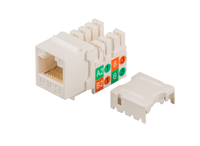 Cat6 UTP Keystone Jack RJ45 Modülü 180 110 Tip Panel Montajlı 22-26AWG Katı Altın Kaplama 5 Yıl Dayanıklı T568A/B Ropassor
